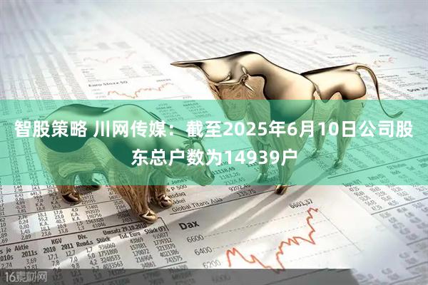 智股策略 川网传媒：截至2025年6月10日公司股东总户数为14939户