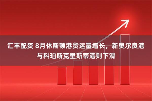 汇丰配资 8月休斯顿港货运量增长，新奥尔良港与科珀斯克里斯蒂港则下滑