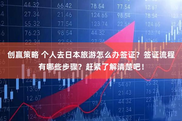 创赢策略 个人去日本旅游怎么办签证？签证流程有哪些步骤？赶紧了解清楚吧！